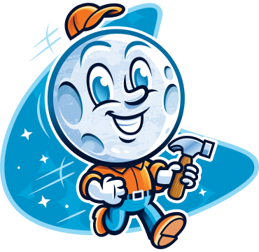 Blue Moon mascot
