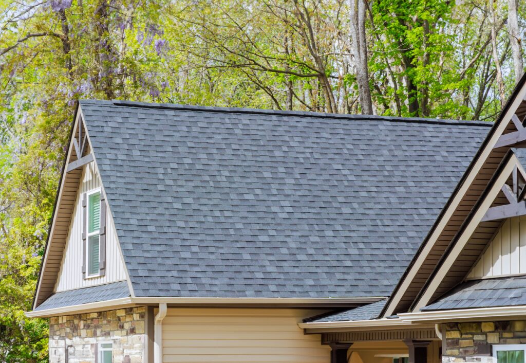 shingled roof